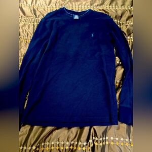 Bundle 3 for $25. Polo by Ralph Lauren Men's Dark Blue Long Sleeve Tee. Size M.